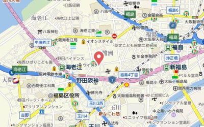 【地図】 | アッシュメゾン鷺洲