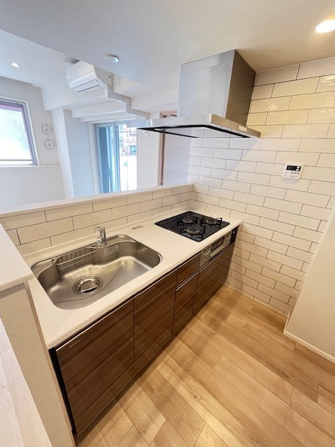 クレヴィアリグゼ日暮里のキッチン