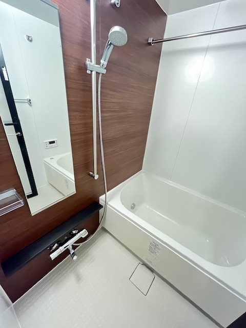 クレヴィアリグゼ日暮里の浴室