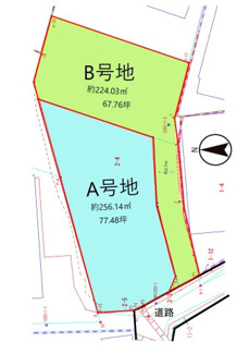 【土地図】 | 首里久場川町2丁目　土地【A号地】