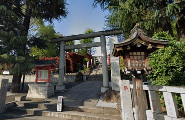 中野区沼袋１丁目の店舗事務所の周辺
