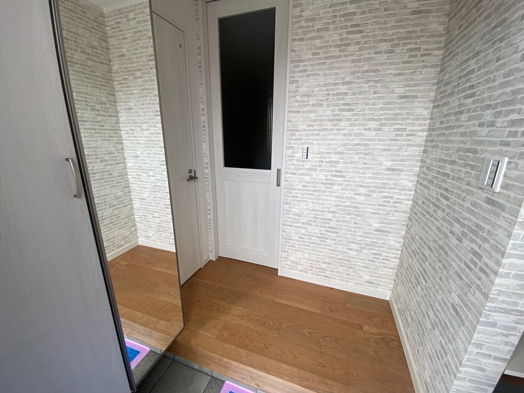 早宮戸建の玄関