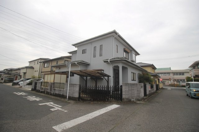 下野市緑3丁目の外観|北側より（2026年3月撮影）