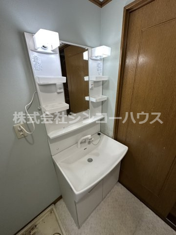 【独立洗面台】 | 加須市旗井　中古戸建 | 2020年3月に交換済みの洗面化粧台。