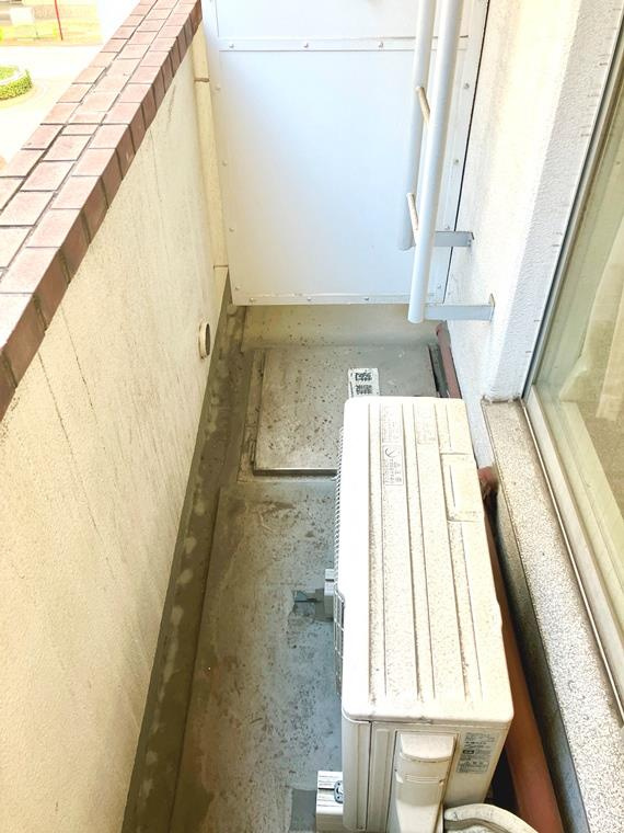 タウンハイツ銀座のバルコニー