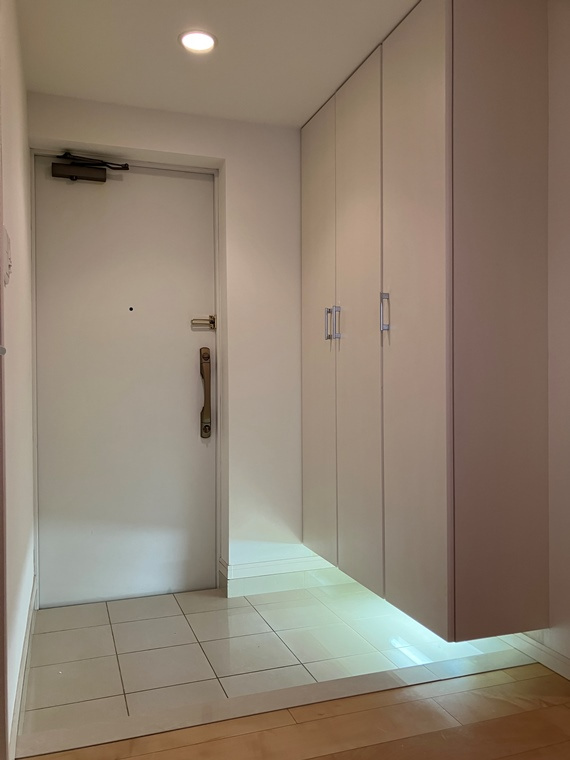 クリオ武蔵小金井駅前壱番館の玄関