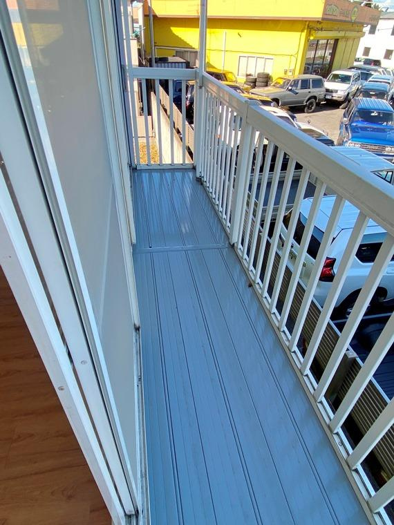 平方戸建のバルコニー