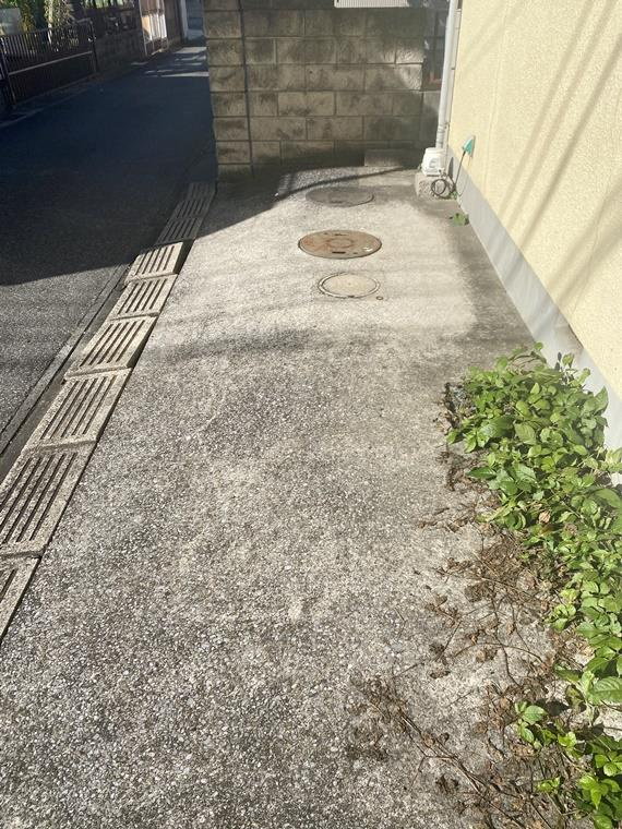 平方戸建の駐車場