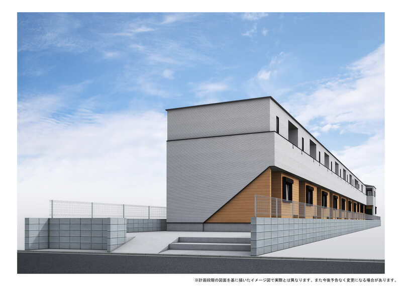 メルラス浦安の外観パース