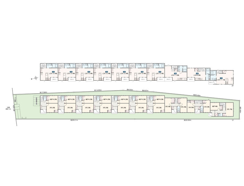 メルラス浦安の区画図
