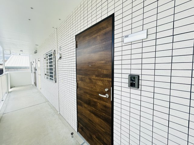 コンフォート親木の玄関