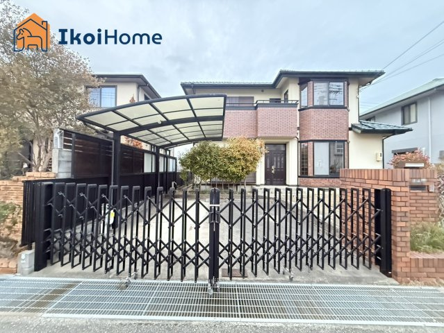 神戸市西区井吹台西町5丁目　中古戸建の外観|外観お洒落洋風の雰囲気のお家になあります♪西神南駅徒歩20分！自転車7分です！