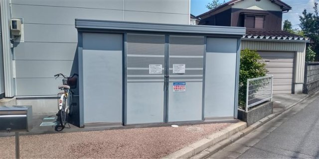 レオパレスミカドのその他|ゴミ用倉庫