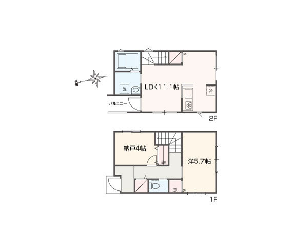 メルラス浦安の間取り