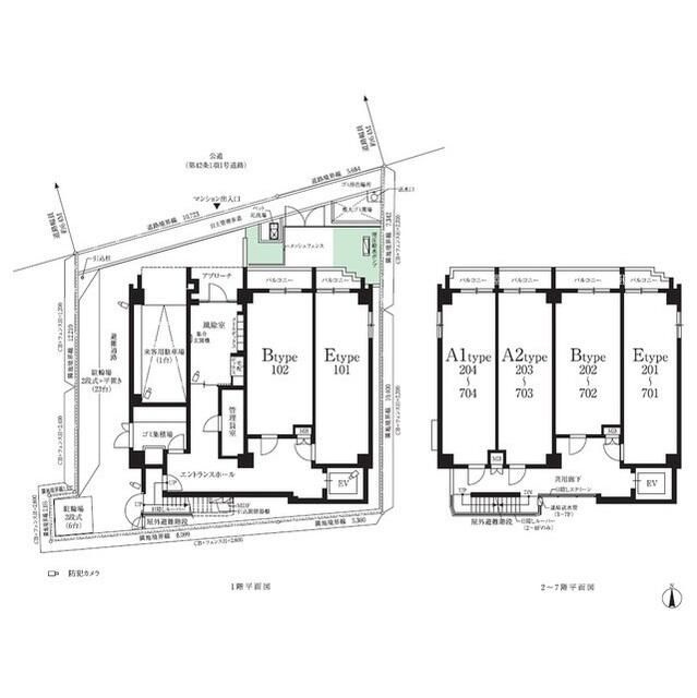 プレール・ドゥーク大山駅前の外観