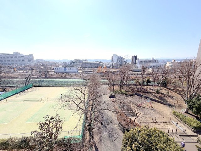 西武拝島ハイツ２号棟の展望