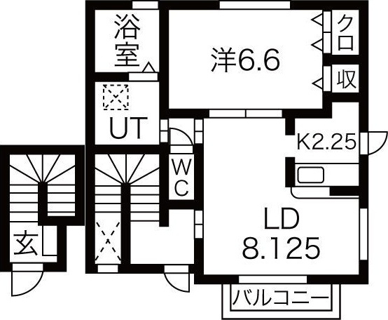 ボヌール巧の間取り