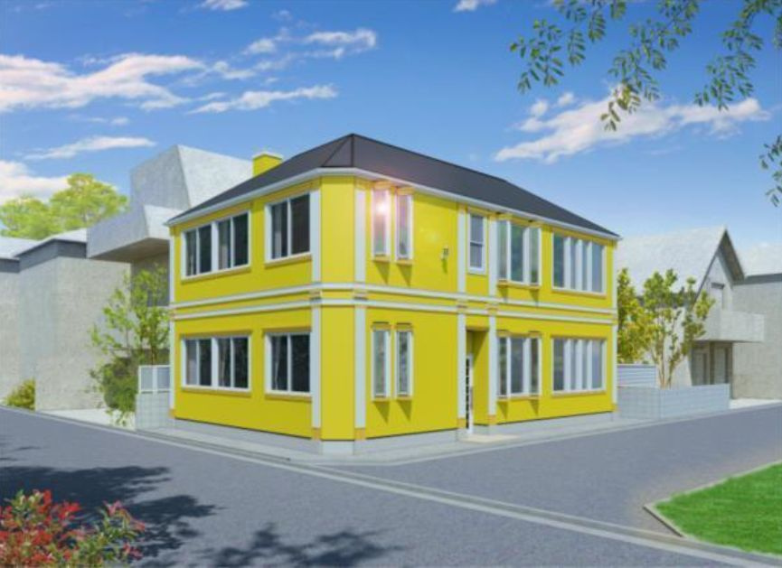 プラムフェリスの外観|完成予想パース