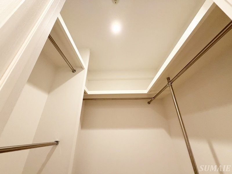 リテラス西日暮里の収納|ウォークインクローゼットです☆