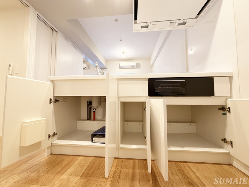 リテラス西日暮里の収納|キッチン下収納です☆