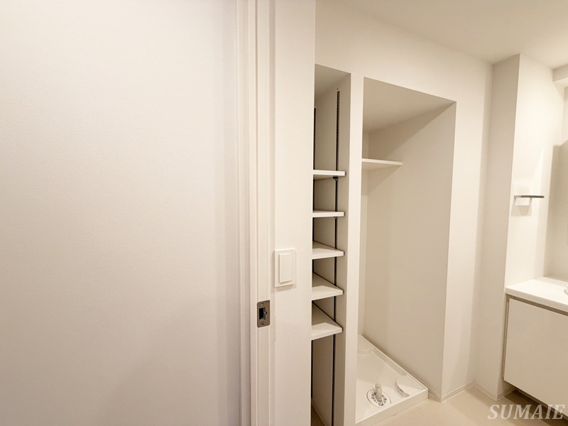 リテラス西日暮里の収納|洗面所の収納です☆