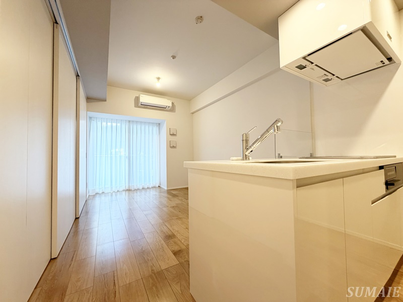 リテラス西日暮里の居間・リビング|10.7帖のリビングです☆