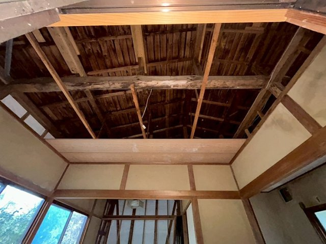 いすみ市岬町　戸建の庭