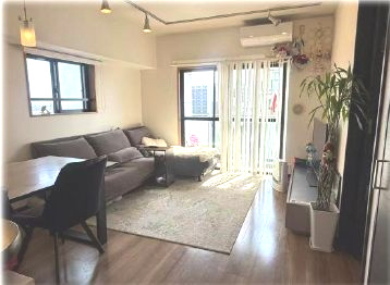 ライオンズマンション新小岩駅前弐番館の居間・リビング|【居間・リビング】「ＬＤＫは家族団らんをデザイン」広いＬＤＫでは家族が集まり一緒の時間を過ごせる工夫がされております。何気ない一日の当たり前のひとコマがいつか一生の宝物になります