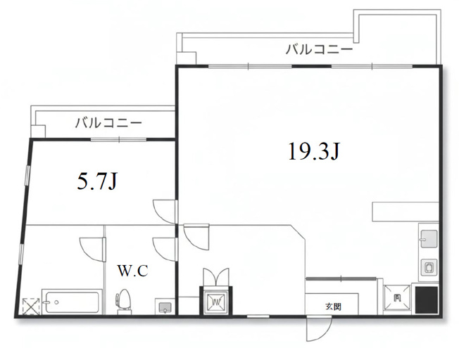 【間取り】 | メゾン青山