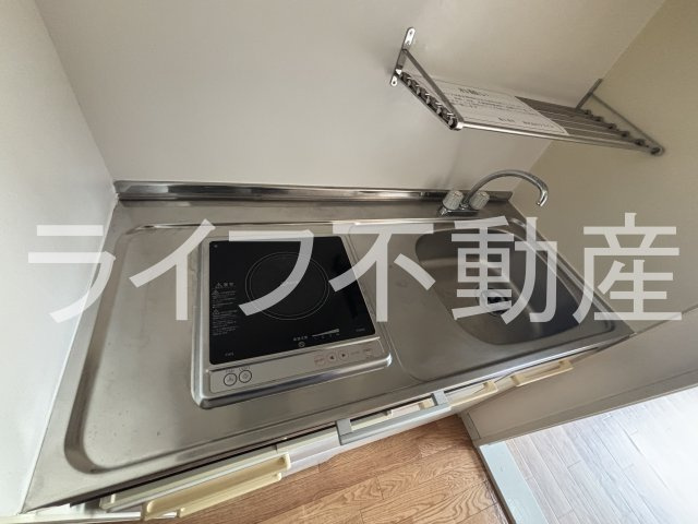 瓢箪山第6マンションのキッチン|使いやすいキッチンです