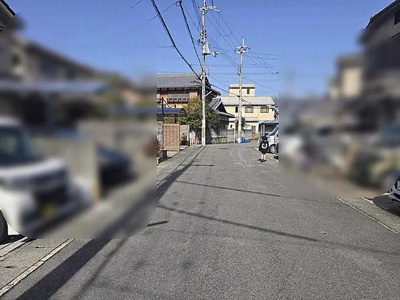 【前面道路含む現地写真】 | 山科区西野山百々町　中古戸建