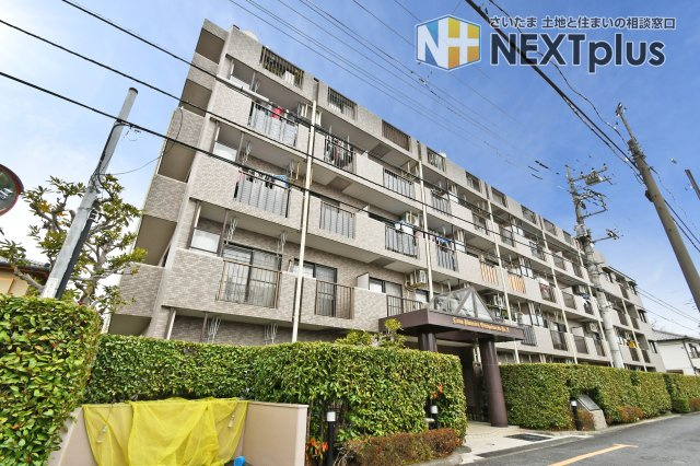 ライオンズマンション大宮大和田第2の外観|オートロック完備の5階建低層マンションで、管理体制の良さも魅力。大和田駅徒歩9分の利便性を、この落ち着いた住環境で享受してください 。