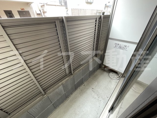 リバーサイド金岡七番館のバルコニー|落ち着いた時間を過ごせるバルコニーです