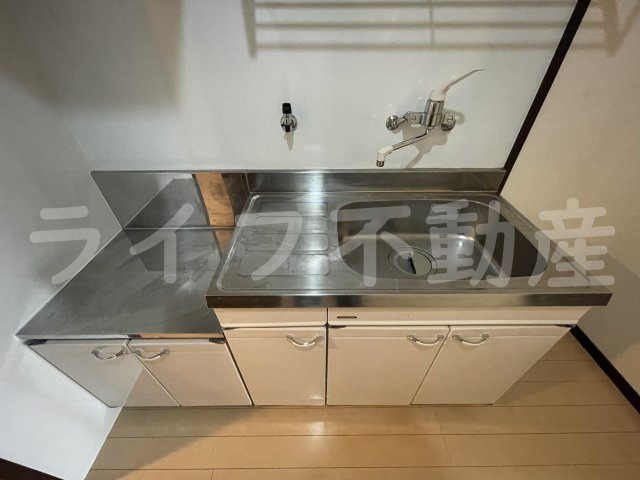 リバーサイド金岡七番館のキッチン|使いやすいキッチンです