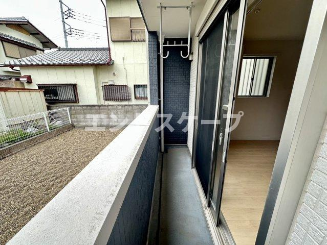 アンダンテのバルコニー|高崎、前橋のお部屋探しはエンドスケープまで！お客様の理想お聞かせ下さい♪