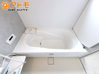 【浴室】 | 沼津市大塚3期　新築一戸建て　全1棟 | お風呂で日々の疲れを落としましょう♪スタイリッシュなお風呂になっています！