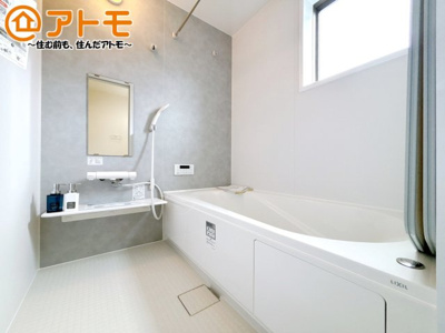 【浴室】 | 沼津市大塚3期　新築一戸建て　全1棟 | 広々１坪タイプのゆったり浴室ユニット♪浴室乾燥機付き♪