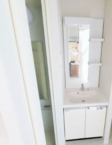 リヴシティ墨田イーストの独立洗面台