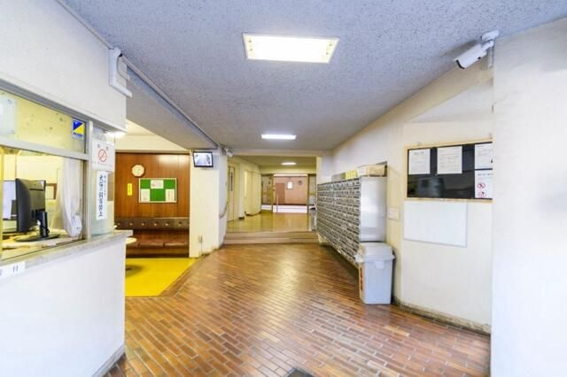 柏木ハイツのロビー