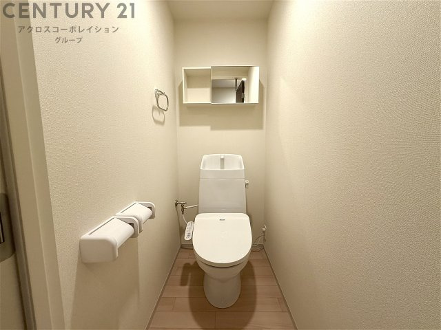 温水洗浄便座付です☆