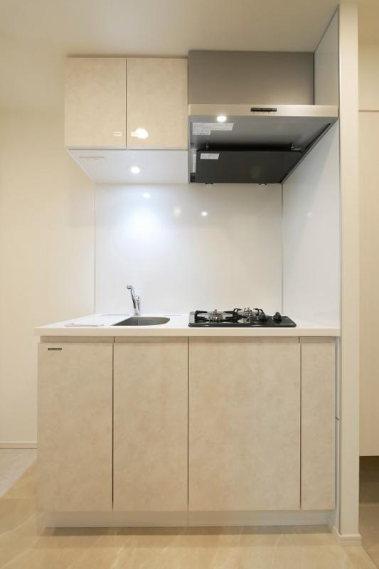 ARKMARK四谷左門町のキッチン|2口ガスコンロ