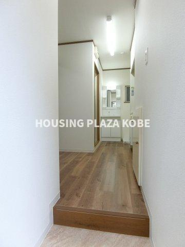 佐川ハイツの玄関