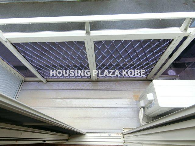 佐川ハイツのバルコニー