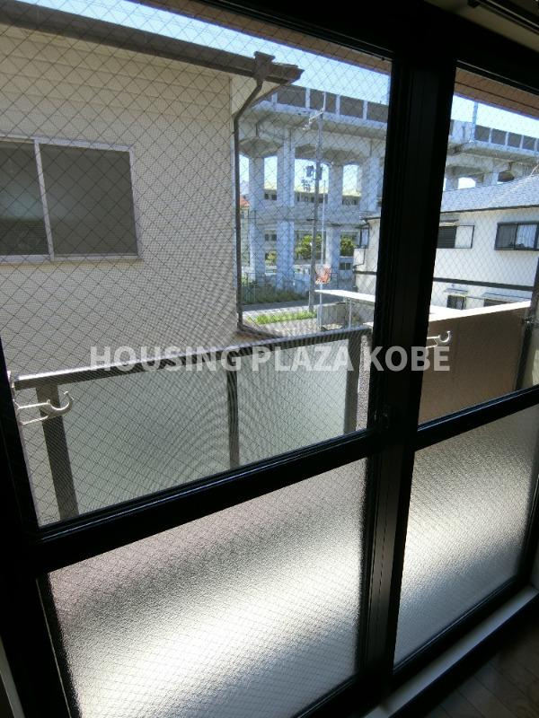 コウジィコート枝吉のバルコニー