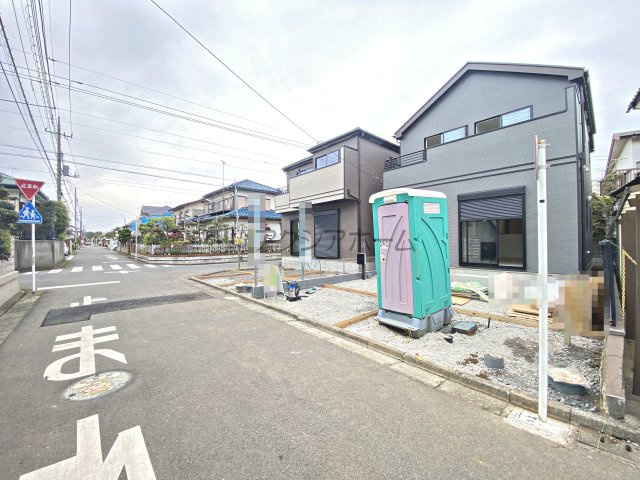 所沢市中新井4丁目・全2棟　新築一戸建　B号棟　～南道路～の外観|2026年2月27日撮影