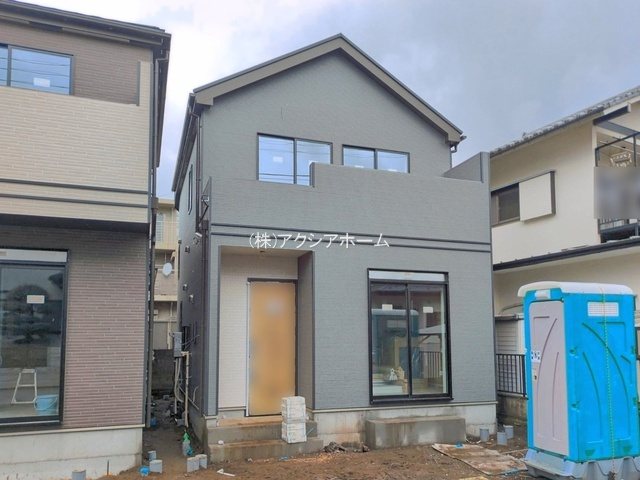 所沢市中新井4丁目・全2棟　新築一戸建　B号棟　～南道路～の外観|現地写真（2026年2月13日撮影）