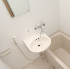 グランシャレー千束の洗面所