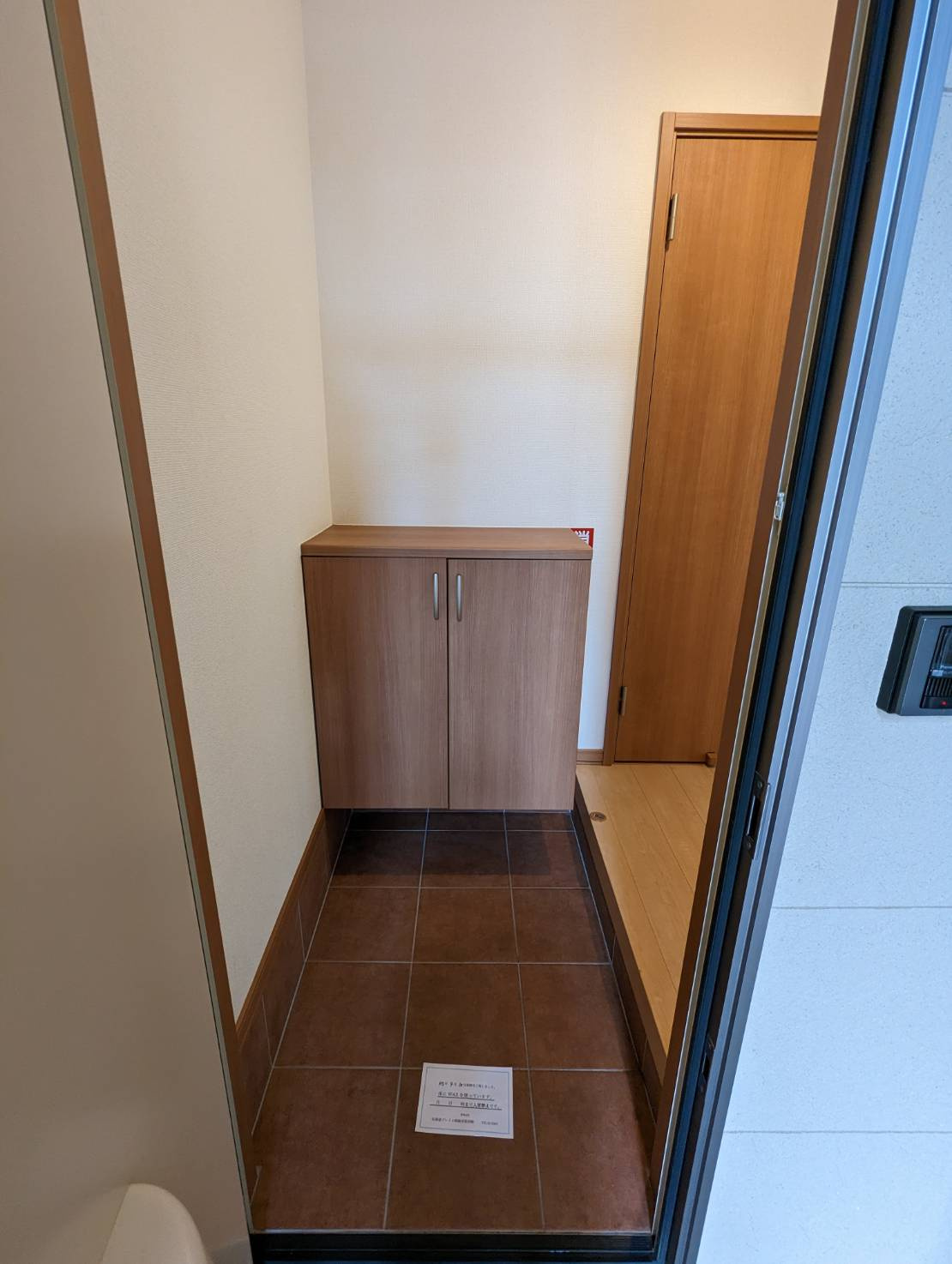 プリマベーラの玄関