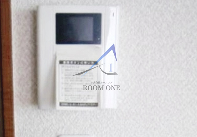 グレースアルメリアのセキュリティ|モニター付きインターホンです。