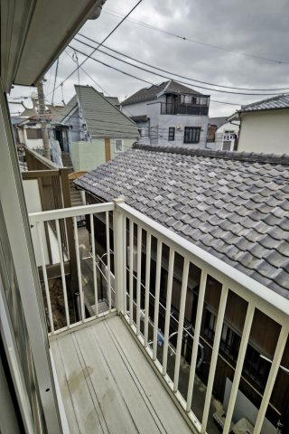 コーポポニーのバルコニー